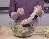 A picture of step 2 of Shrimp and avocado salad.