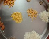 A picture of step 1 of Navadanya payasam.