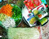 चाऊमिन (Chowmein recipe in hindi) रेसिपी चरण 2 फोटो