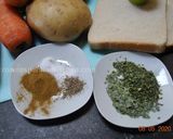A picture of step 1 of Kofteh Kabab کوفته کباب.