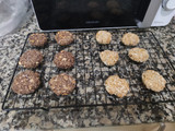 Galletas de avena con plátano 2 versiones