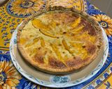 Une image de l'étape 15 de Tarte aux mangues, bananes et mascarpone.