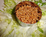 Foto del paso 6 de la receta: Ensalada tibia de escarola y lentejas con jamón