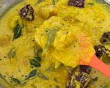 A picture of step 10 of Mathanga (Pumpkin) Curry (Kerala Style).
