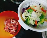 รูปขั้นตอนการทำที่ 1 ของ ผัดผัก🐷