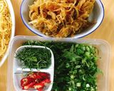 Hình bước làm 5 của món Bún Thang Hà Nội
