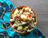 Foto del paso 4 de la receta: Ensalada de patata y judías blancas con mayonesa al curry