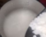 A picture of step 2 of Tapioca with Tigernut, Milk, and Chicken Meat.