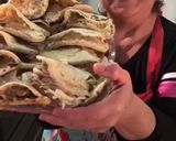 Foto del paso 7 de la receta: Gorditas Rellenas de Chicharrón y Frijoles Refritos con Queso