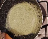 Foto del passaggio 4 della ricetta Spaghetti all'aspro di limone con cream verde di rucola e anacardi croccanti