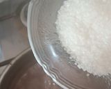 A picture of step 3 of Chocolate kheer.