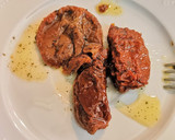 Foto del paso 2 de la receta: Pincho de Hígado de Bacalao, Tomates secos y Huevas de lumpo