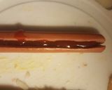 A picture of step 5 of Stuffed Hot Dogs.