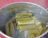 Foto langkah ke 11 dari resep Brusbus aka Pepes Pisang-Ketan Ala Rumah Kami.