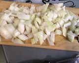 Une image de l'étape 3 de Tagliatelles aux sardines, poivron rouge et persil.