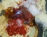 A picture of step 2 of Bharela Ringna.