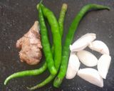 A picture of step 1 of Kaddu paratha(pumpkin).