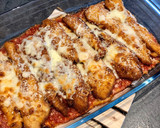 Foto del paso 8 de la receta: Fingers de pollo al horno con mozzarella y parmesano