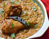 মুসুর ডাল মূর্গ(musur dal murg recipe in Bengali) রেসিপি ধাপ - 9 ছবি