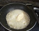 A picture of step 3 of Kaju Burfi.