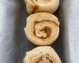 รูปขั้นตอนการทำที่ 2 ของ ขนมปังชั้นเนยซินนาม่อนส้ม🍊🍞