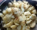A picture of step 4 of Farali aloo sing bhaji.