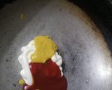 A picture of step 3 of Creamy cheese pasta in sauces.