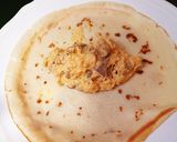 Sós palacsinta párnák sajtos gombás raguval töltve gazdagon recept fázis 4 fotója