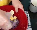 Foto langkah ke 3 dari resep Taro Bun Isi Coklat.