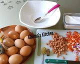 A picture of step 1 of My special fried eggs.