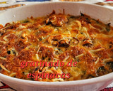 Foto del paso 3 de la receta: Gratinado de espinacas, carne y champiñones