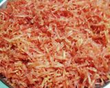 A picture of step 1 of Gajar Ka Halwa (Carrot Halwa Recipe).