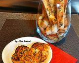 Foto langkah ke 3 dari resep Garlic Bread Homemade / Roti Bawang.
