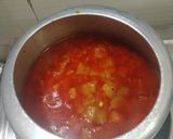 A picture of step 4 of Dudhi ki sabzi.