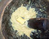 A picture of step 6 of Onunu(Rivers State Delicacy/Pounded Yam)with Turkey Pepper Soup.