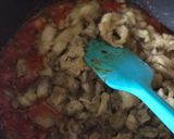 A picture of step 3 of Begun Pora/roasted aubergine/ baingan bhartha.