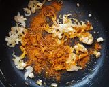 A picture of step 4 of Vegetable Pulao.
