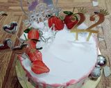 Hình bước làm 4 của món Tự làm bánh sinh nhật tuổi 22