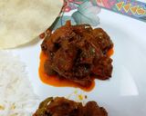 A picture of step 4 of Green Bell Pepper Bhaji.