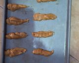 Foto langkah ke 4 dari resep Lidah kucing kopi (tanpa cetakan, renyah,no ribet).