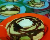 Foto langkah ke 6 dari resep Menu Anak: Fluffy Pancake.