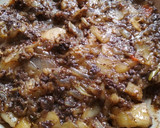 Foto del paso 4 de la receta: Rollitos de arroz rellenos de morcilla manzana y cebolla