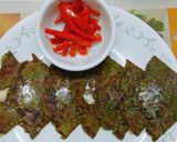 A picture of step 1 of Makai Palak Dodha.