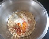 A picture of step 1 of Moong Paratha.