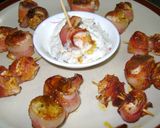 Foto del paso 9 de la receta: Bombones de pollo al curry  envueltos en panceta caramelizada