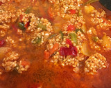 Foto del paso 6 de la receta: Arroz rojo vegetariano 🥕🍅