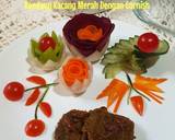 Cara Membuat Rendang Kacang Merah Dengan Garnish 13