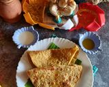 A picture of step 9 of Ranga Aloor Puran Puli(Sweet Potato Stuffed Puli Paratha).