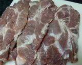 Foto del paso 2 de la receta: Filetes de cabezal 🐷🐖 aliñados para barbacoa o a la plancha