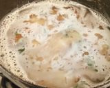A picture of step 2 of Onion Upma with Molgapodi.